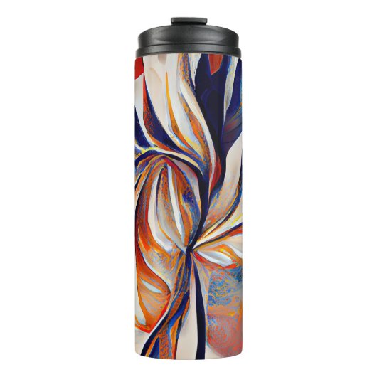 Bouteilles Isothermes Oeuvre Abstraite moderne Boho (Devant)