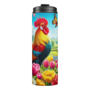 Bouteilles Isothermes OEuvre florale/de printemps/de poulet