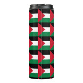 Bouteilles Isothermes officiellement le drapeau de l'État de Palestine (Dos)