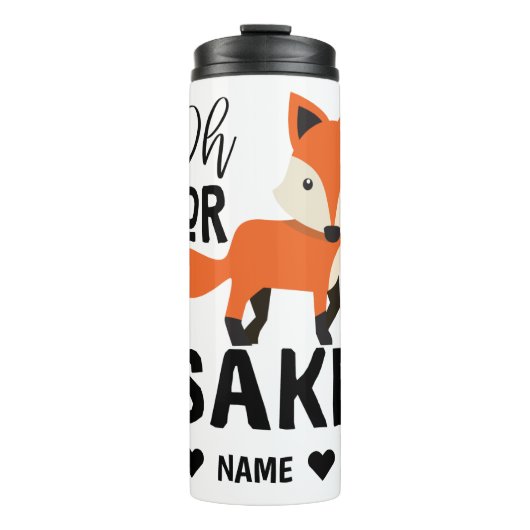Bouteilles Isothermes Oh Pour Fox Sake (Devant)