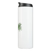 Bouteilles Isothermes Oiseau cardinal rouge sur pin (Tourné sur la droite)