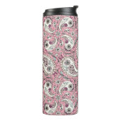 Bouteilles Isothermes Oiseaux de marguerite en rose bébé (Tourné sur la gauche)