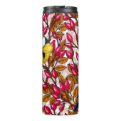 Bouteilles Isothermes Oiseaux et hanches roses de chien (Dos)