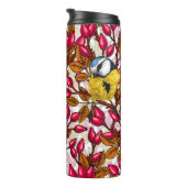 Bouteilles Isothermes Oiseaux et hanches roses de chien (Tourné sur la droite)