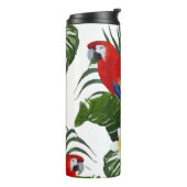 Bouteilles Isothermes Oiseaux Exotiques Parrots Ara Tropical (Tourné sur la gauche)