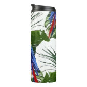Bouteilles Isothermes Oiseaux Exotiques Parrots Ara Tropical (Tourné sur la droite)