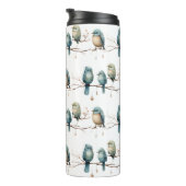 Bouteilles Isothermes Oiseaux lunaires sur Branches Élégance intemporell (Tourné sur la droite)