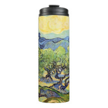 Oliviers avec Alpilles par Vincent van Gogh