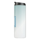 Bouteilles Isothermes Ombre Bleu Tropical Calme (Tourné sur la droite)