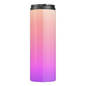 Bouteilles Isothermes Ombre couleur rose et pourpre de fond (Dos)