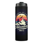 Bouteilles Isothermes On Wings as Eagles Adventure Attend le style Vinta (Devant)