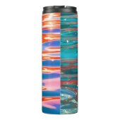 Bouteilles Isothermes Ondes colorées (Dos)