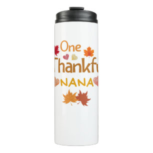 Bouteilles Isothermes one thankful nana thanksgiving day familching