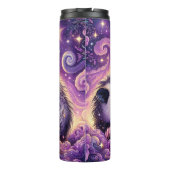 Bouteilles Isothermes Opossum étincelant dans un rêve pourpre (Dos)