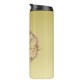 Bouteilles Isothermes Or moderne Typographie de luxe aquarelle florale g (Tourné sur la droite)