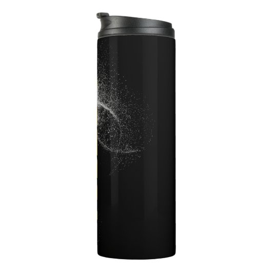 Bouteilles Isothermes Or "PAS AUJOURD'HUI !" avec Parties scintillant ar