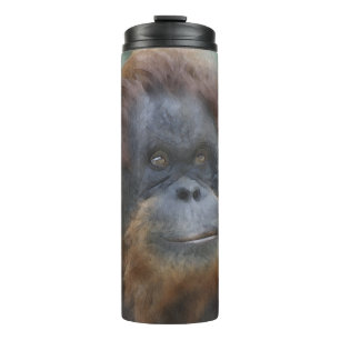 Bouteilles Isothermes Orang aquarelle