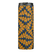 Bouteilles Isothermes Orange Africain Daisy Thermal Tumbler (Dos)