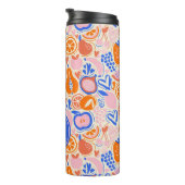 Bouteilles Isothermes Orange Blue Monogram Fruits Légumes (Tourné sur la droite)