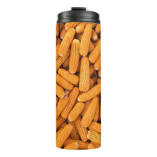 Bouteilles Isothermes Orange Corn Cob : Harvest Agriculture Arrière - pl