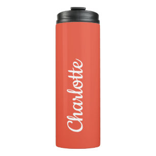 Bouteilles Isothermes Orange moderne personnalisé