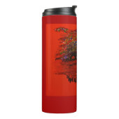 Bouteilles Isothermes Orange Moon Landscape  (Tourné sur la gauche)