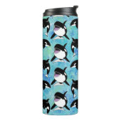 Bouteilles Isothermes Orca Killer Whale (Tourné sur la gauche)