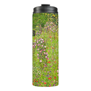 Bouteilles Isothermes Orchard Gustav Klimt avec Rose