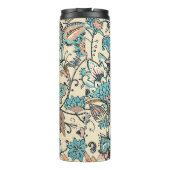 Bouteilles Isothermes Oriental Paisley : Elégance Textile Stylisée. (Dos)