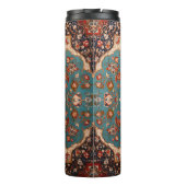 Bouteilles Isothermes Oriental Retro Motif Perse Rouge Crème Bleu (Dos)