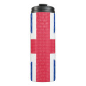 Bouteilles Isothermes Original cross-stitch design Union Jack (Devant)