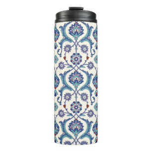 Bouteilles Isothermes Ornement floral : Motif arabe traditionnel.