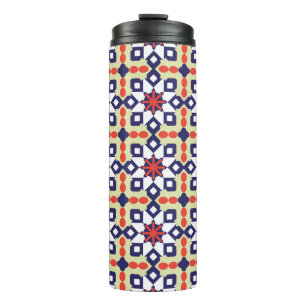 Bouteilles Isothermes Ornement Motif classique, Patte géométrique transp