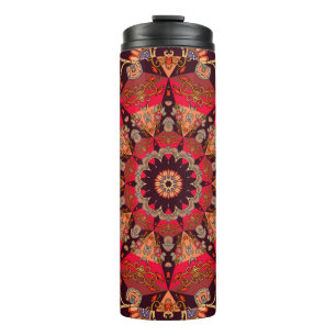 Bouteilles Isothermes Ornement sans couture de luxe avec mandala - étoil