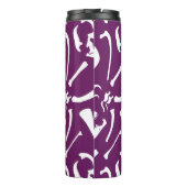 Bouteilles Isothermes Os Dinosaures (Violet) (Dos)