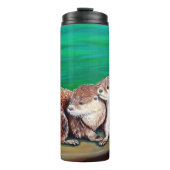 Bouteilles Isothermes Otter Best Friends Peinture (Devant)