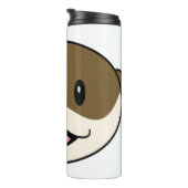 Bouteilles Isothermes Otter souriant mignon (Tourné sur la droite)
