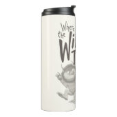 Bouteilles Isothermes Où les choses sauvages sont citées (Tourné sur la gauche)