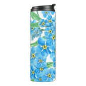 Bouteilles Isothermes Oublie-moi pas un motif sans soudure (Tourné sur la gauche)