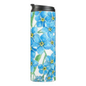 Bouteilles Isothermes Oublie-moi pas un motif sans soudure (Tourné sur la droite)