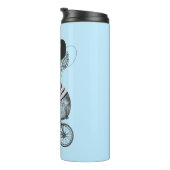 Bouteilles Isothermes Ours de bicyclette de ballon (Tourné sur la droite)