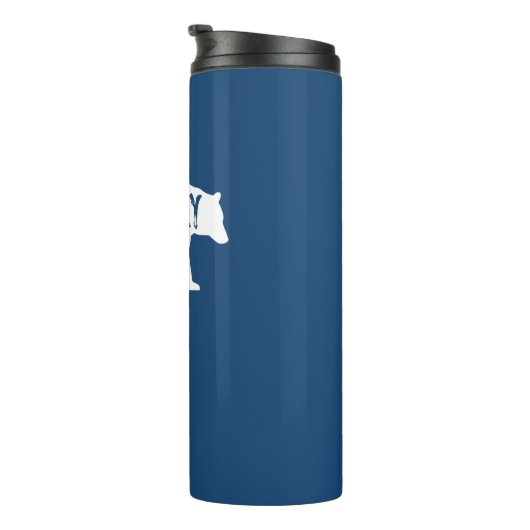 Bouteilles Isothermes Ours de Calgary Alberta (Tourné sur la droite)