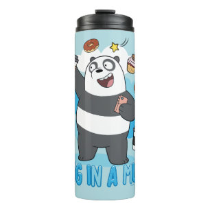 Bouteilles Isothermes Ours de Panda - Enferré dans une Mug !