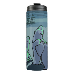 Bouteilles Isothermes Ours Polaire Art Tumbler Ours Mug Boire et Cadeaux