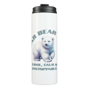 Bouteilles Isothermes Ours Polaire Cool Calme et imparable