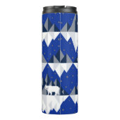 Bouteilles Isothermes Ours polaire sur Iceberg Motif sans couture. (Dos)