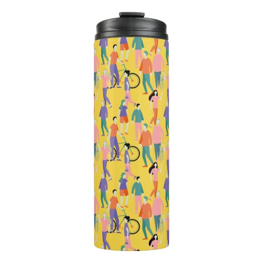 Bouteilles Isothermes Out and About People Motif (Devant)