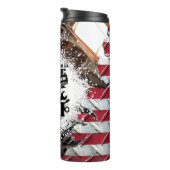 Bouteilles Isothermes Outil de drapeau américain père mécanicien (Tourné sur la droite)