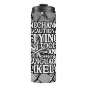 Bouteilles Isothermes Outils de vol de prudence mécanique (Devant)