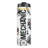 Bouteilles Isothermes Outils mécaniques Moteur Conception de collage (Devant)